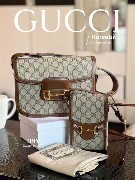 vintage gucci 1955 horsebit bag|Gucci 1955 official site.